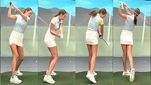 LPGA class 최재희프로 그저 보기만 했는데 도가 터진다!!! 급이 다른 골프스윙