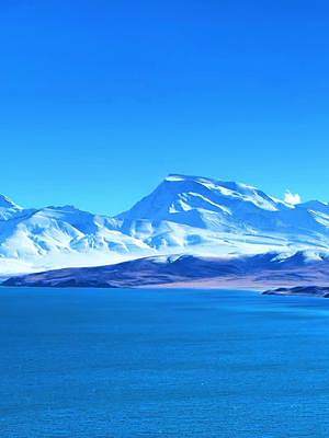西藏三大圣湖之一，三个已经全部去过了，玛旁雍措冬季最惊艳。#自驾游 #阿里地区#圣湖#西藏