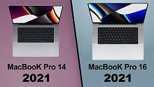 苹果笔记本2021 MACBOOK PRO 14 全面对比 2021 MACBOOK PRO 16