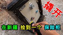 在新疆无人区，意外捡到一个保险柜，里面要是有钱，我能带走吗