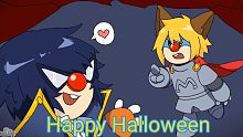 【摩尔庄园meme】Happy Halloween!