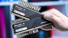 【穷开箱】芝奇5200MHz DDR5内存开箱，对比DDR4有什么提升？