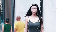 成都街拍-太古里被街拍，你只需抬头挺胸正常走路就可以了！