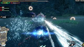 【MHRise】在崛起用勇氣太刀GP泡狐龍 有內(nèi)味了 無敵的藍色牙簽