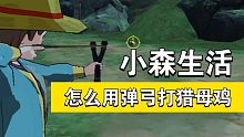 小森生活，怎么用弹弓打猎母鸡，作为一名优秀的猎人我阔以
