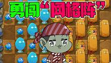 植物大战僵尸：大嘴勇闯网格阵，一个大锤就能全部搞定？