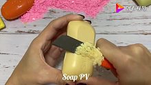 【声控解压】刮几块超棒的解压皂，一刀刀刮碎的感觉真棒呀！