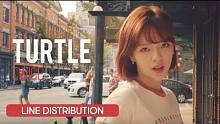 TWICE - Turtle歌詞分配