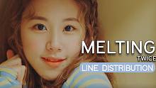 Twice - 融化Melting(Line Distribution)