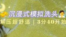 超舒适解压的沉浸式模拟洗头，确定不试一下？ 