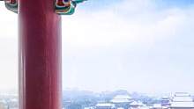 晴天时是故宫，一下雪便成了紫禁城，如果不知道什么叫盛世京城，那就下雪时候来走一走吧！#北京初雪 #2