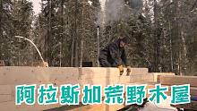 阿拉斯加小木屋-在阿拉斯加冰天雪地的荒野中修建小木屋-我的北极项目-第2部分