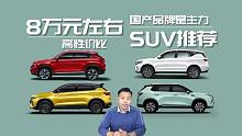 8万元左右SUV推荐，配置丰富很实惠，国产品牌是主力