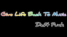 【一点都不蠢的朋克】Give Life Back To Music - Daft Punk cove