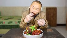 还剩半根羊蝎子，大冬做一锅“红烧羊蝎子”，有肥有瘦，啃着真香