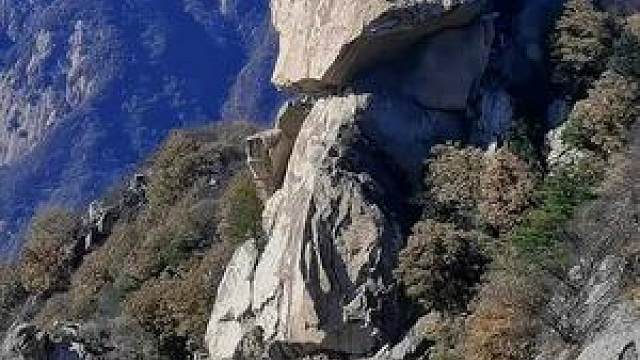 中国#秦岭 #扯袍峪 #人头山 大自然 #鬼斧神工 #行走山水间 #翻山越岭