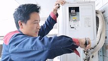 变频空调移机收氟过程，新手照样能学会，老师傅细心讲解