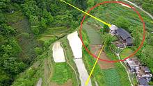 航拍贵州大山里，靠山吃山的农村真实生活场景，一般人待不下去