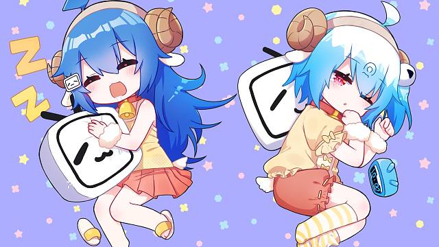 【22娘×33娘】想让2233哄你睡觉吗?