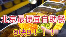 北京最便宜的自助餐，9.9元，炸酱面随便吃，6种打卤吃的撑到不行