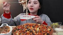 【Eat with Boki 中字】文福姬 披萨+意大利面 真实声音