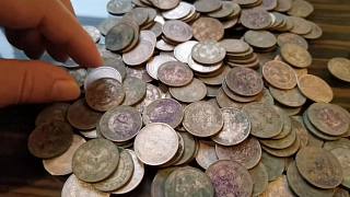 民国时期的二角银币，如今百元一个，这是升值500倍？好吓人！
