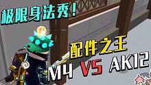 【山竹】M4 pk AK12！削弱or加强？新赛季谁才是配件王？！