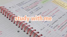 study with me｜1H陪伴学习｜纯动力自习室｜实时原声白噪音｜整理笔记｜写作业｜study