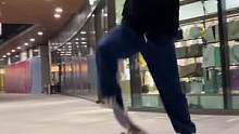 #滑板 #尖翻 #kickflip 今天也翻板了，鞋不太得劲