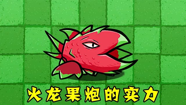 植物大战僵尸:火龙果炮都能战胜哪些僵尸?