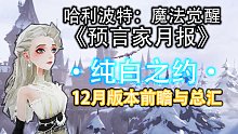 【未完】《预言家月报》12月新版本：纯白之约，内容前瞻与总汇