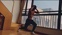 无器械练全身2——腿。#健身 #健身教程 #腿部训练 #肌肉男