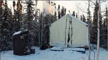 零下23°帐篷露营，外面冰天雪地，一个人在温暖的帐篷里过夜#帐篷#露营#雪#解压#助眠#治愈  