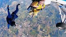 三秒眩晕，青春无悔#跳伞 #广州增城跳伞基地