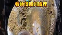 公牛无法正常行走，修理师傅刮开牛蹄发现问题，看师傅如何清理 #修牛蹄  #修蹄 #动物救助 #强迫症