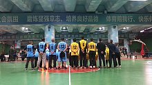 2021.11.26--“鹤城区第三届五溪中老年篮球赛”，五溪卫士（蓝）VS（黄）四零战队