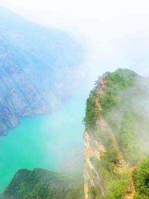 曾经沧海难为水，除却巫山不是云。#徒步长江三峡 #长江三峡 #三峡红叶 