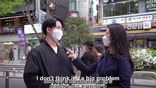 韩国街访：韩国人就隐私与公共卫生展开辩论