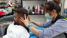 印度大胡子来泰国体验泰式按摩第一天