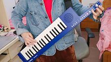 雅马哈SHS-300 Keytar肩背式键盘演奏《忘了你忘了我》王杰