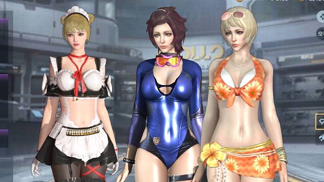 cf手游:盘点游戏中最性感的4位女角色,确定这不是"情趣火线"?