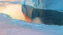 日落下的格陵兰岛冰川有多美