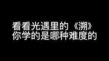 #光遇 #光遇琴谱 看看光遇里的《溯》，你学的是哪种难度的。#光遇琴谱溯 