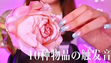 10种物品的敲击触发音大合集｜无人声｜逗猫棒 水沙漏 小木块 梳子