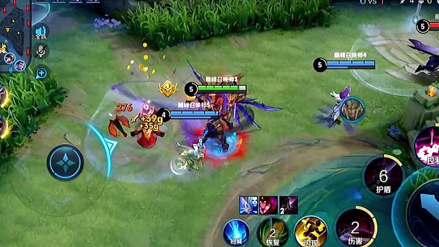 战神吕布对线蒙恬,西施好啊配合吕布一拉一劈