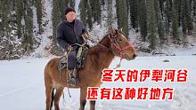冰天雪地深入伊犁河谷，寻找传说中的，疗养圣水