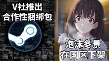 【STEAM每日情报】V社推出新功能“合作性捆绑包”+《泡沫冬景》和《直播帝国》在国区下架