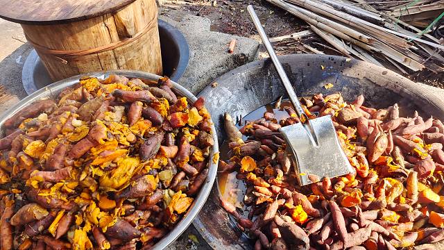 等打完仗了,赏你半斤地瓜烧