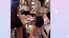 现在#饭桌舞蹈 这么火吗？哪都能看见？