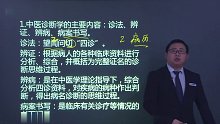 2021年考研 中医综合 中医诊断学 基础班wd